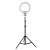 Светодиодная кольцевая Led лампа (селфи лампа ) 33см со штативом