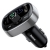 Автомобильное зарядное усАвтомобильная зарядка Baseus T typed Bluetooth MP3 charger with car holder (Standard edition), черный