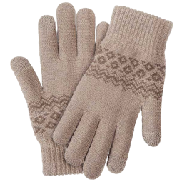 Перчатки для сенсорных экранов Xiaomi FO Touch Screen Warm Velvet Gloves Бежевые