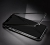 Двухкомпонентный металлический чехол бампер для Iphone X Black (Черный)