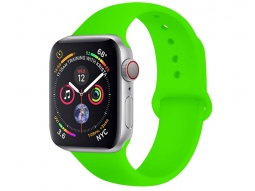 Силиконовый ремешок для Apple Watch 44/42 mm зеленый