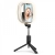 Штатив-монопод GooDoo Selfie Stick R10 с кольцевой LED лампой