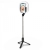 Штатив-монопод GooDoo Selfie Stick R10 с кольцевой LED лампой