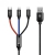 Кабель Baseus Three Primary Colors (3 in 1 USB - Type-C - Lightning - Micro) 30см