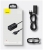Сетевое зарядное устройство Baseus GaN3 Pro Desktop Fast Charger 2C+2USB 65W EU Black + Cable Type-C to Type-C 100W 1м (CCGP040101)
