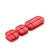Держатель для проводов Baseus Cross Peas Cable Clip Red (Красный)