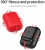 Силиконовый чехол для наушников с беспроводной зарядкой Baseus Case Wireless Charger For Airpods черный