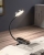 Светильник с прищепкой Baseus Comfort Reading Mini Clip Lamp Dark Gray