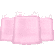 Сменные блоки (3 шт) для дозатора Xiaomi Mi Auto Foaming Hand Wash (Pink)