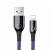 Кабель Baseus C-shaped Light Intelligent cable Lightning USB 1м Blue