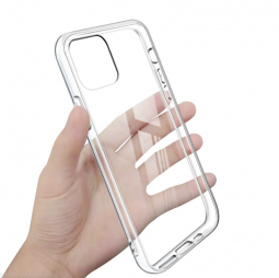 Противоударный силиконовый чехол для Iphone 11 (Прозрачный)