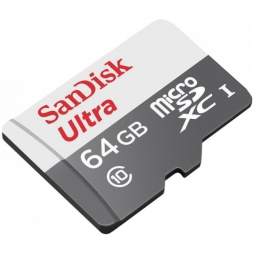Карта памяти SanDisk Ultra microSDXC Class 10 UHS-I 100MB/s 64GB