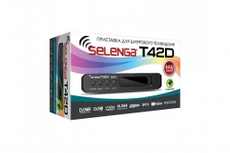 Цифровая приставка DVB-T2 Selenga T42D