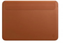 Чехол WIWU Skin New Pro 2 Leather Sleeve для MacBook Pro 16 Brown
