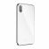 Двухкомпонентный металлический чехол бампер для Iphone X White (Белый)