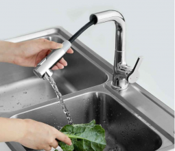 Смеситель кухонный xiaomi diib removable kitchen faucet с выдвижным изливом dxcf005