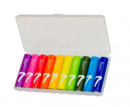 Батарейка ZMI AAA Rainbow 7, в упаковке: 10 шт.