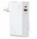 Сетевое зарядное устройство - внешний аккумулятор Baseus Power Station (GaN) 2 in 1 Quick Charge Power bank & Charger C+U 10000mAh 45W EU White