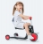 Детский самокат-беговел Xiaomi Bebehoo 5-in-1 Multifunction Stroller, красный